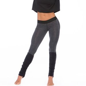 Bombshell Sportswear high rise leg warmer leggings 
Size XS Black 
New with tags